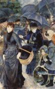 Pierre-Auguste Renoir the  umbrellas oil painting reproduction